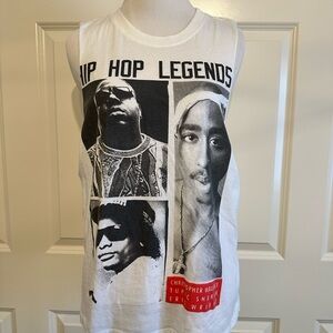 Hip Hop Legends Graphic Tank Top